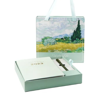 TTX Christmas Gift Promotional Custom Luxury Corporate Journal Notebook Business Gift Box Set For Men Women