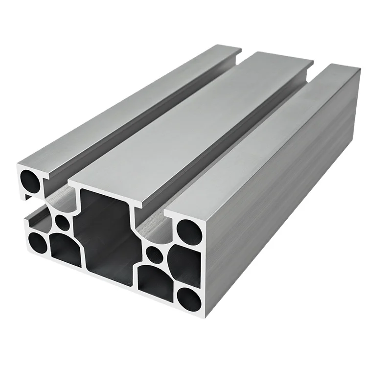 4080 Industrial Aluminum Profiles Are Suitable for Providing Cutting and Drilling Services for Assembly Line Equipment Frames