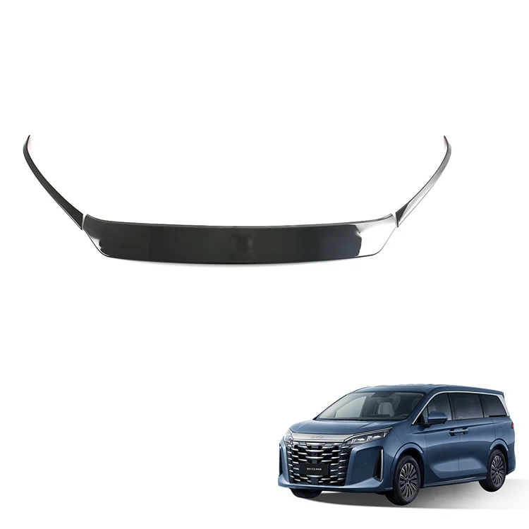 Car Accessories for BYD Xia M9 Front Grill Trims ABS Front Mesh Grille Trims Protection New Energy Vehicle Exterior Accessory