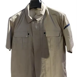 Quality Assured ESD Flame-Retardant Anti-Static Waterproof Oil-Proof Cotton Work Coverall Short-Sleeved Unisex Oeko-Tex