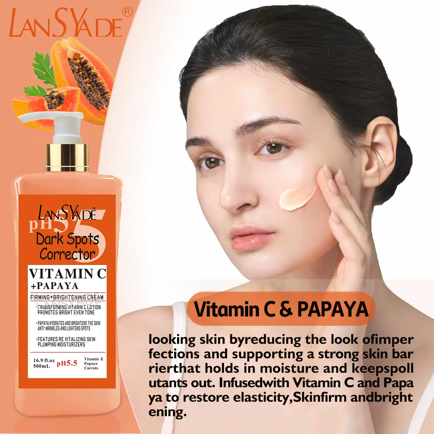glutathione whitening lotion Anti-Aging Vitamin C Glutathione Whitening Lotion Moisturizing and Firming  Body Lotion Deep Nourish Skincare Brightening Cream