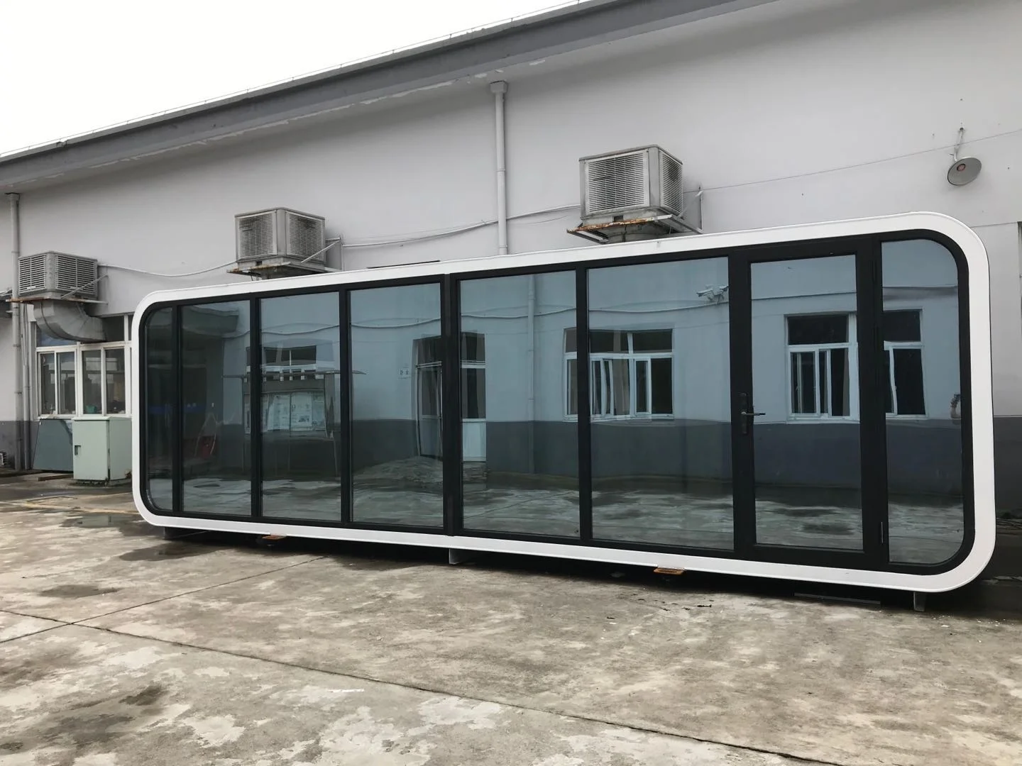 Structure Modular House Prefab Beach House Apple Cabin Steel Cabin for Living Made in Shanghai Conrayn Home Green Houses Modern