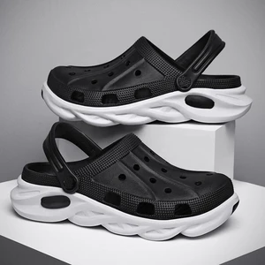 Wholesale Factory Hot Sale Eva Men Black Blue Garden Clogs Shoe Unisex Adult Men Sandals Slippers Shoes