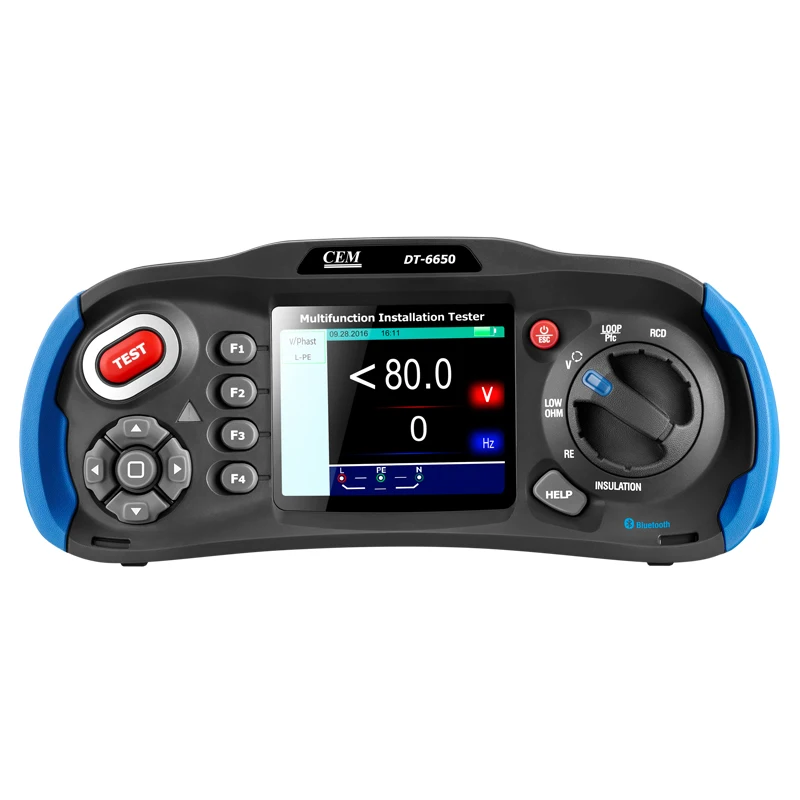 5000V High Voltage Portable Insulation Resistance Tester Megohmmeter