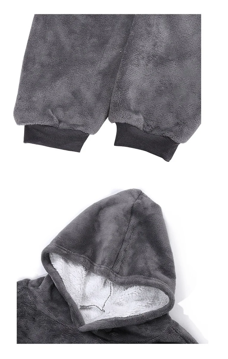 Oversized Blanket Hoodie Oodie Hoodies Comfy Plush Warm Thick Sherpa