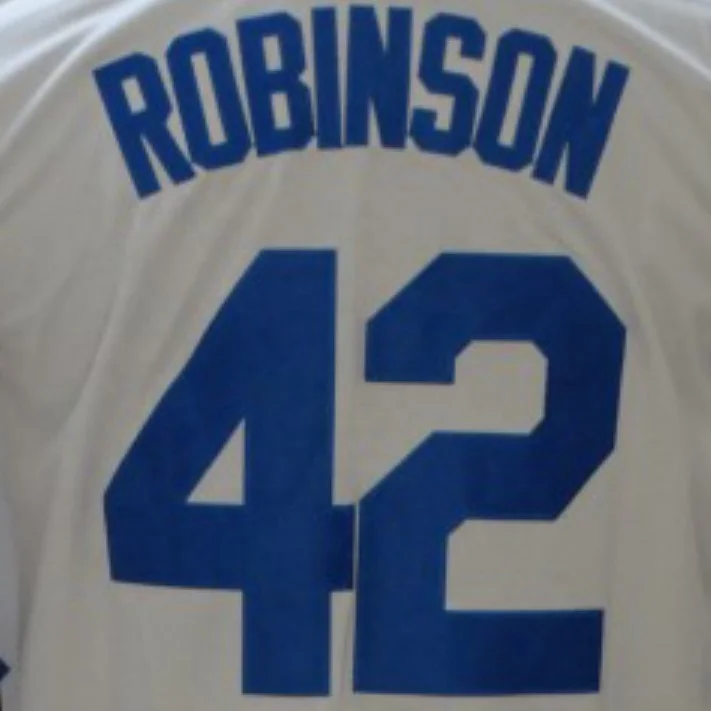Source Jackie Robinson Black Best Quality Stitched Jersey on m.