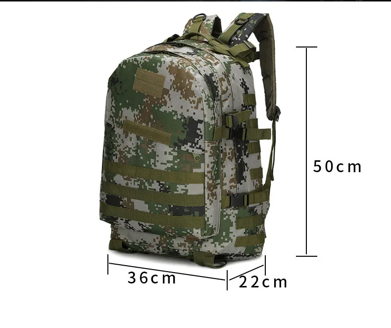 Jsh Molle System Heavyduty Backpack Outdoor Sport Tactical Bag