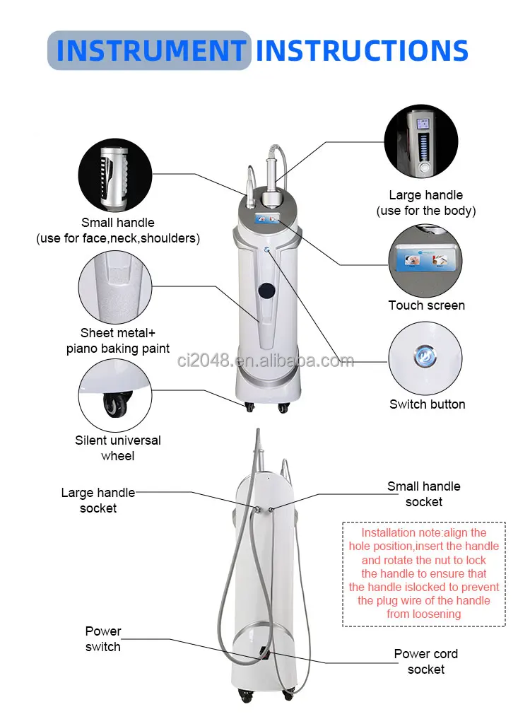 Professional ADG for Endospheres Slimming Massager Machine New Technology Inner Ball Roller for Body & Cellulite Reduction
