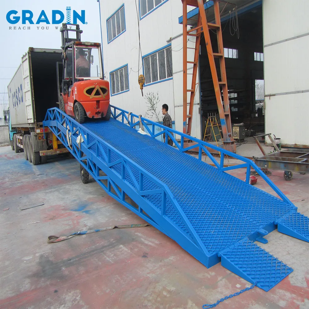 Mobile Yard Ramps And Portable Loading Docks Portable Heavy Duty ...