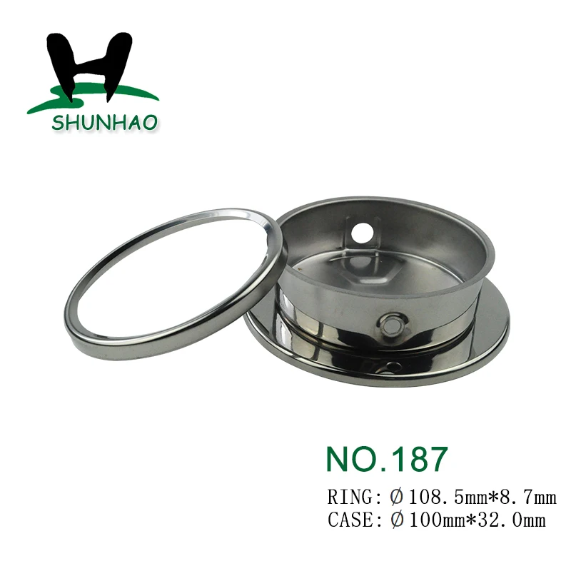 Сейсмические масляный манометр аксессуары 4 дюйма Y100 двух-ролл Тип входа задней чехол и