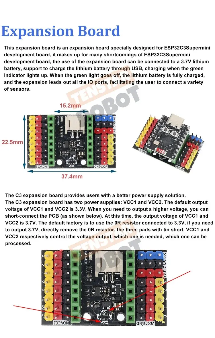 ESP32 C3 Supermini Development Board - Versatile and Powerful