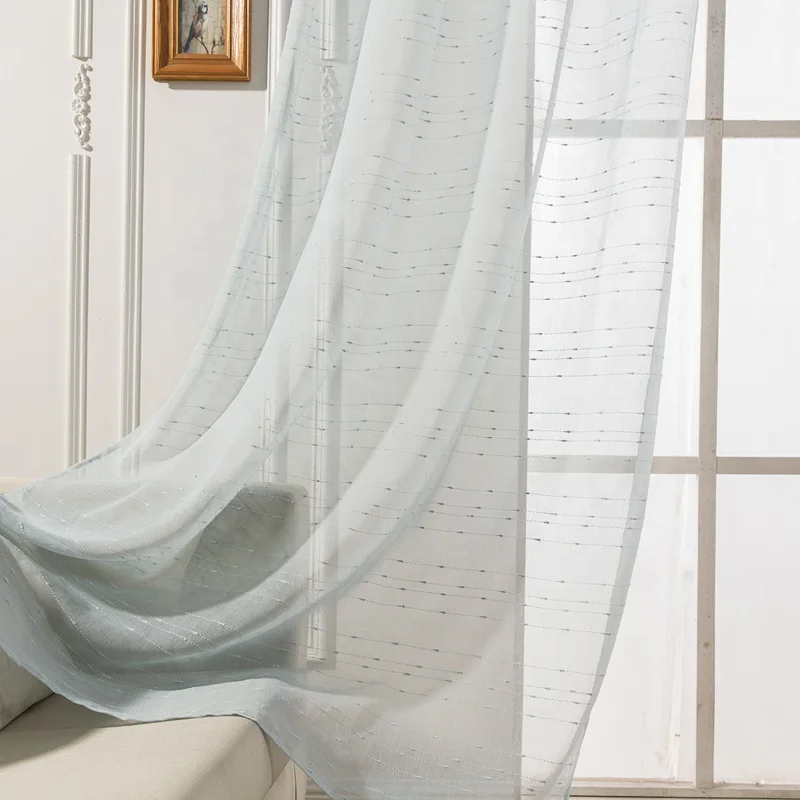 Tulle Curtains Transparent Fabric