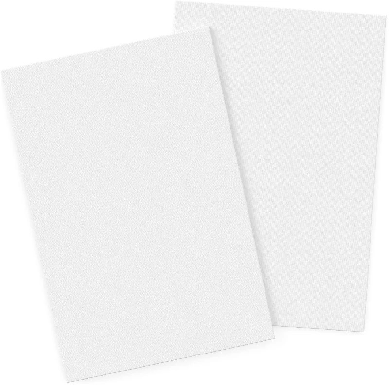 idoobi Confezione da 2 tele allungate da 61 x 91 cm, per pittura, 100% cotone, grandi tavole di tela per pittura, tela bianca per olio, pittura acrilica e altri supporti per pittura