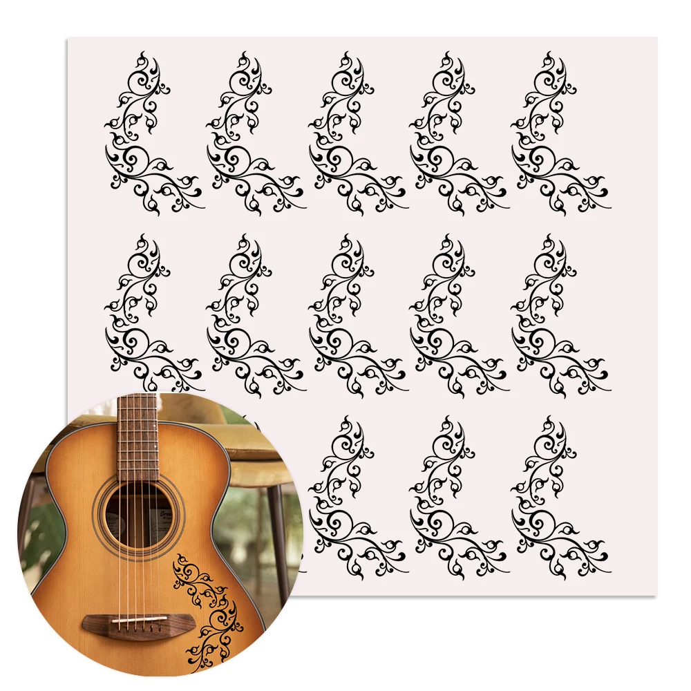 Foshan Yincai Screen Printing Ink Wooden Furniture Decals Musical  Instrument - China Sticker, Decal