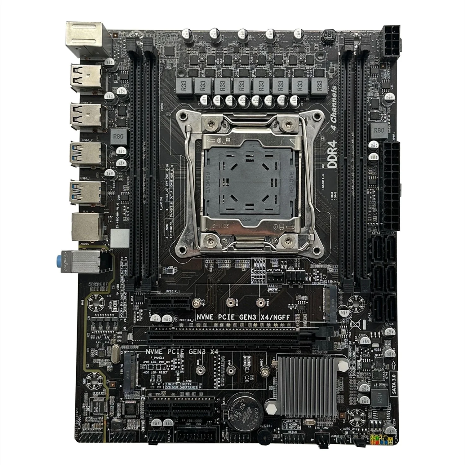 X99-P4 マザーボード LGA2011-3 プロセッサ 4xDDR4 4 SATA3.0 M.2 NVME