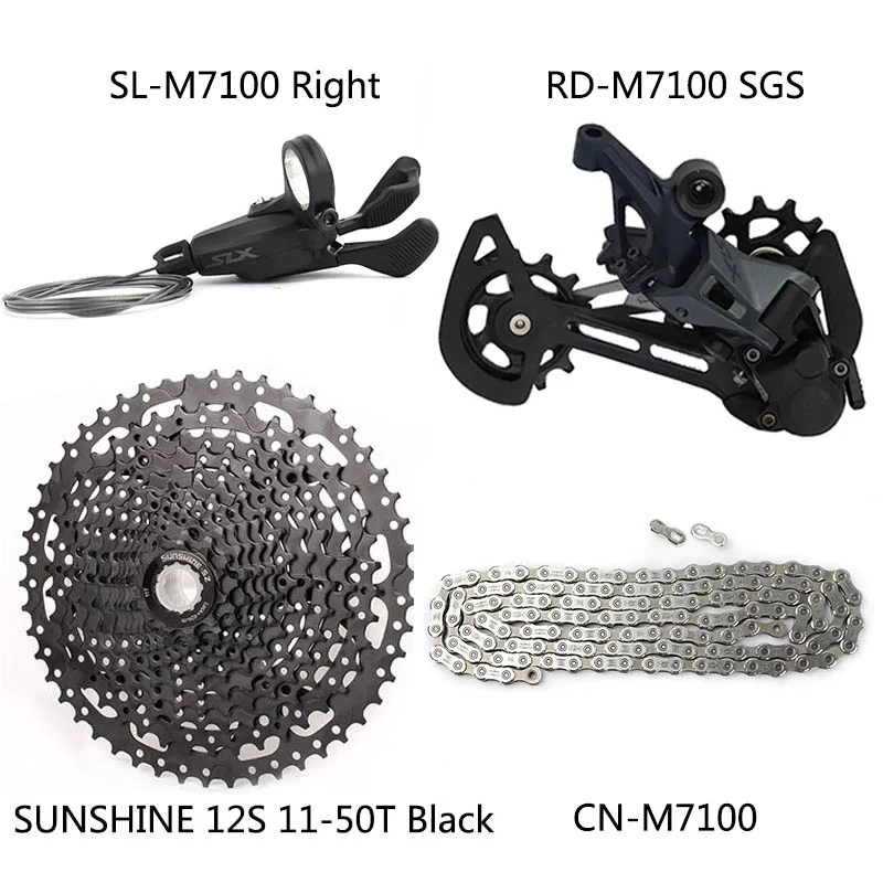 Slx M7100 Sgs Shimano Slx 12 Shimano Deore Slx M7100 Groupset