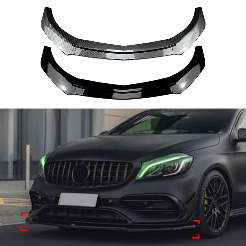 Accessories Car Styling Body Kits Bumper Front Lip Splitter For