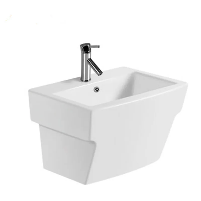 Wholesale Wash Basin Bathroom Sink Wall Hung Ceramic Wash Basin Wall Mounted Sink Washbasin