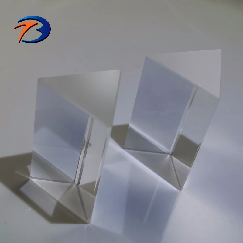 Optical bk7 equilateral prism laboratory dispersion equilateral optical prism