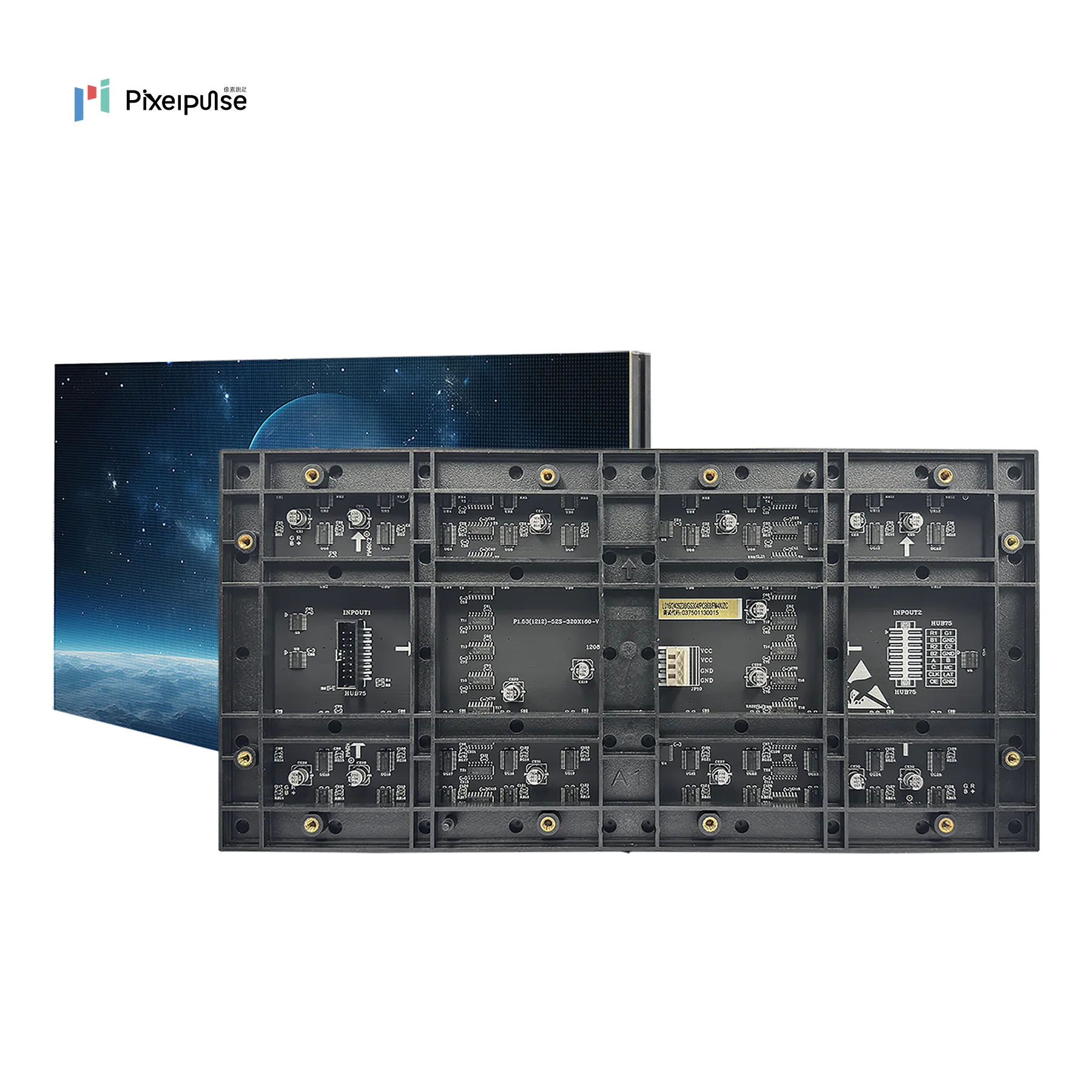 Pixelpulse Indoor Led Display Screen P1.53 Led Screen High Resolution Film Screen Video Wall Led Advertising Screen Led Display