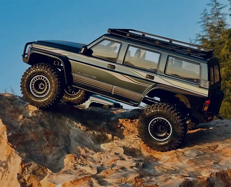 1/10 スケール オフロード 2.4GHz ラジコン クローラー 4WD RC SUV