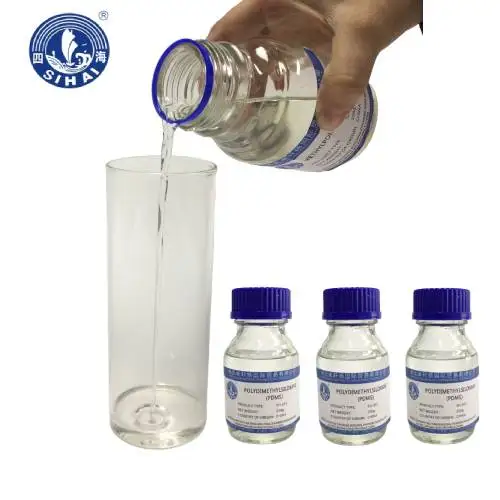 Silicone Oil 10 cst Dimethylpolysiloxane Polydimethylsiloxane for Thermal Fluid of Freeze Dryer and High Temperature Oil Bath