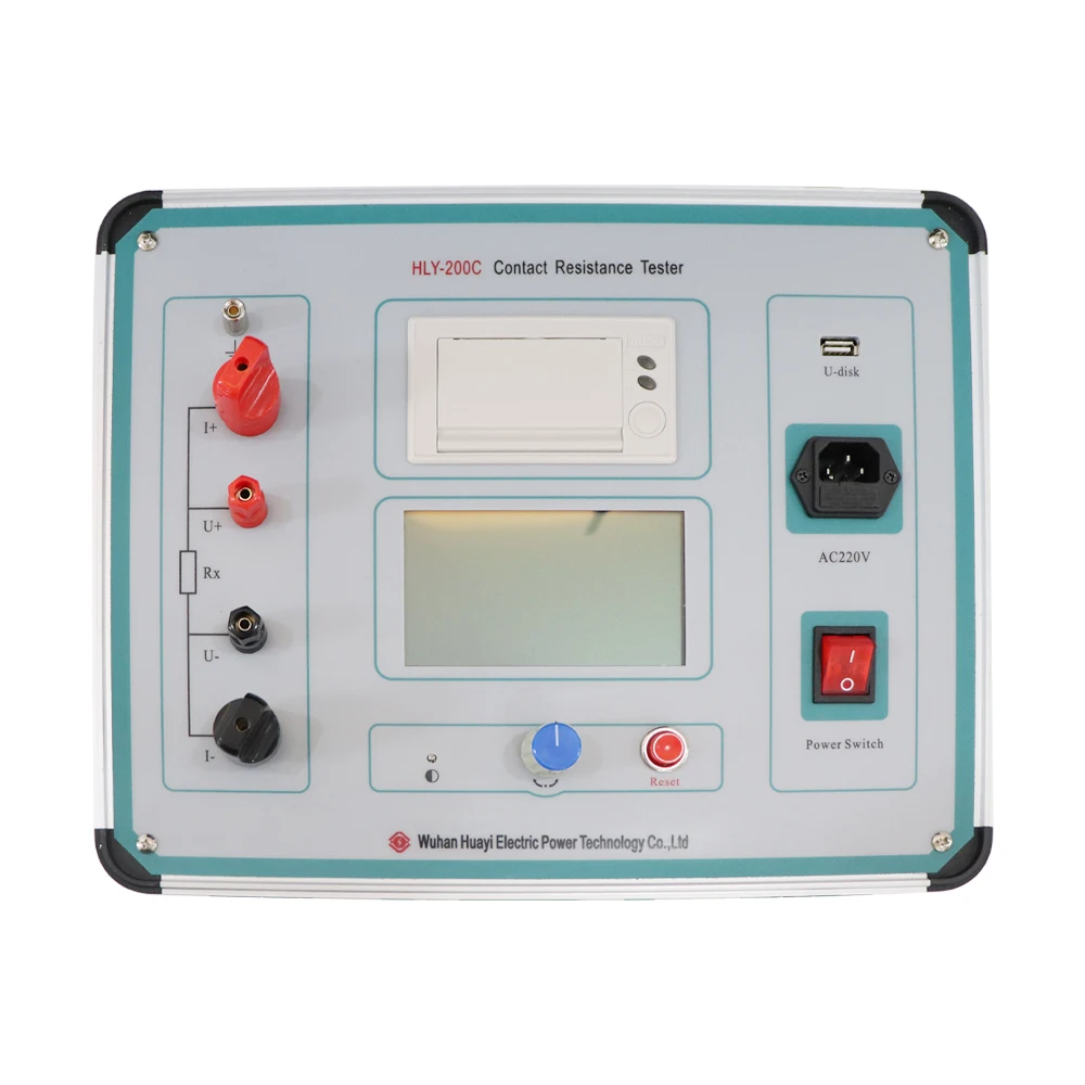 Breaker CRM Test Circuit Breaker Contact Resistance Test Analyzer