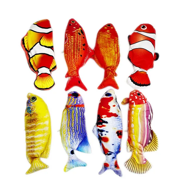 Usb Auto Electric Moving Fish Catnip Dancing Fish Cat Toy Simulation