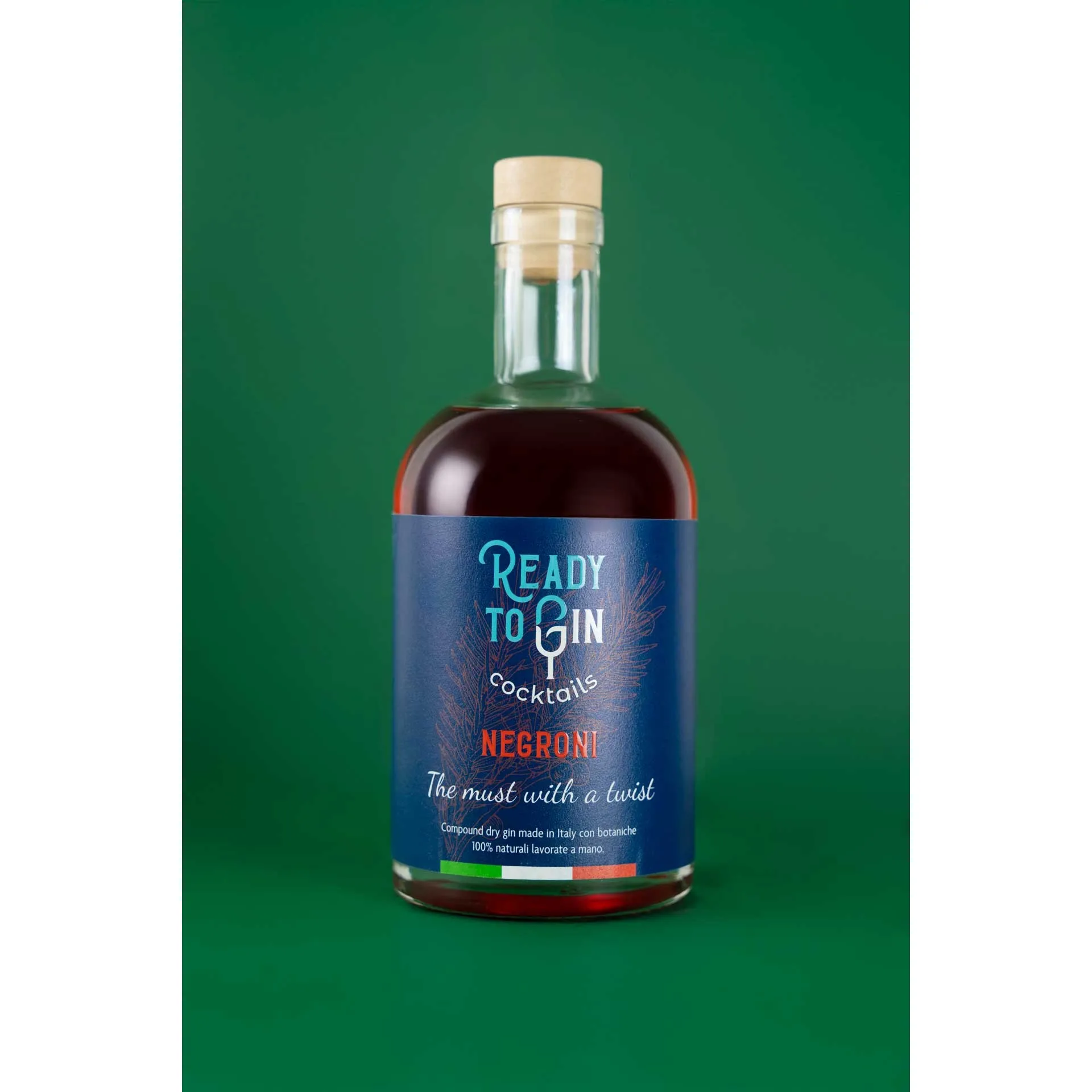 Ready To Gin Negroni Cocktail 700ml Ready To Drink Premium Spirit Mix