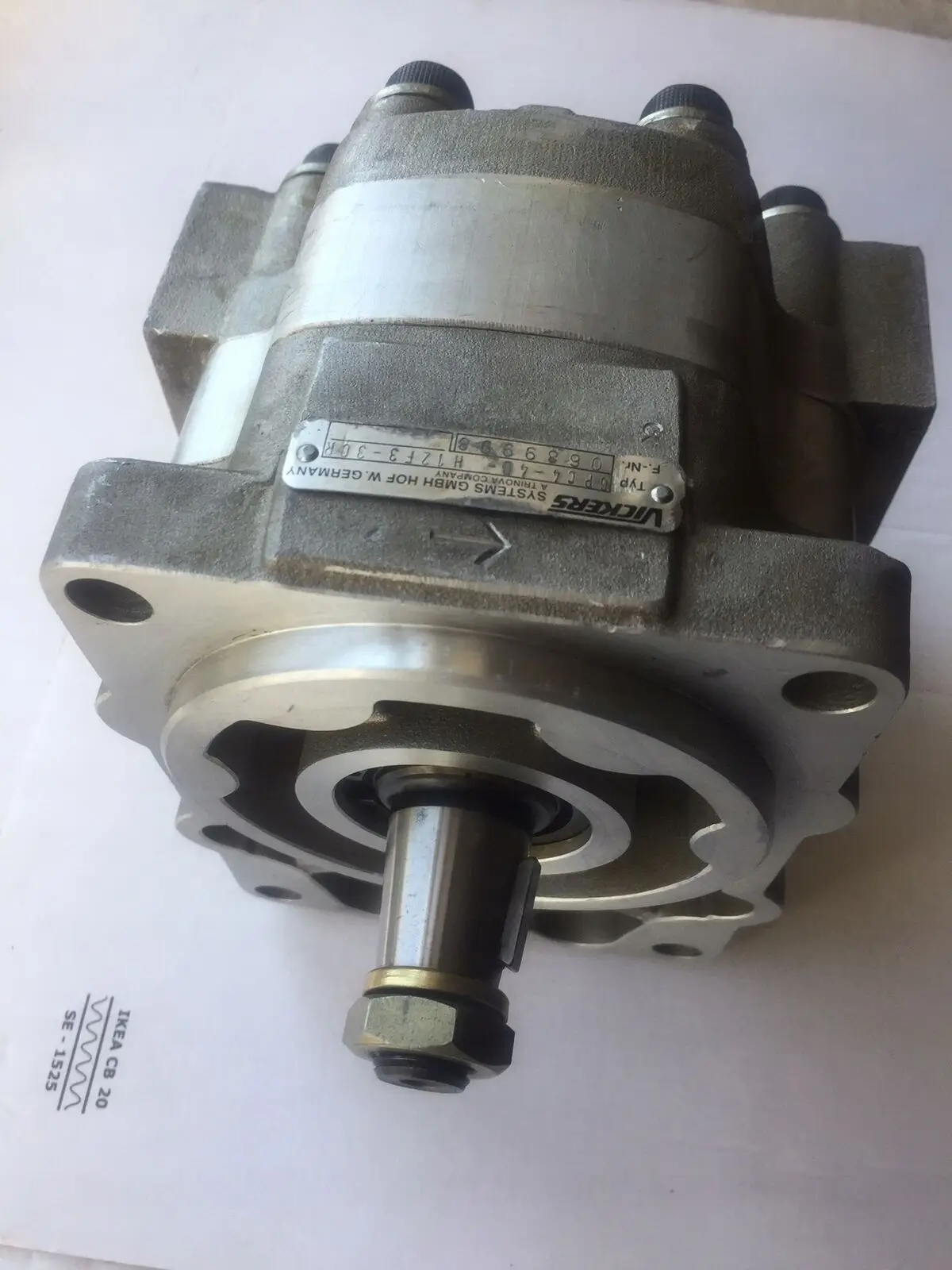 Parker GMC4-20-B2F-11 GMC4-32 GMC4-40 GMC4-50 GMC4-63 GMC4-80 Hydraulic  Gear Motor GMC4-25-B2F1-30, image size:1200x1600