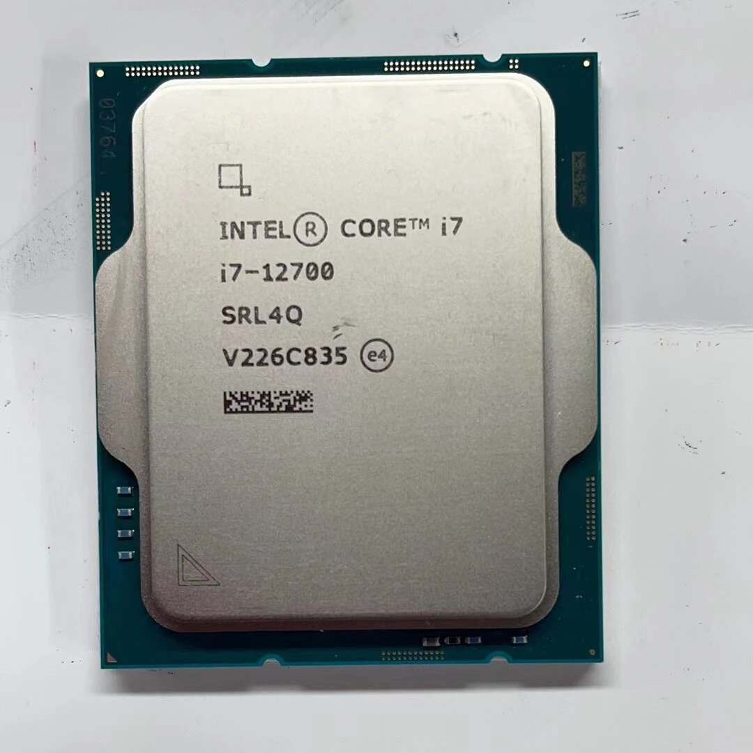Intel Core i7-12700 CPU PCパーツ Core i7 12700（無印）ベンチマークレビュー：同じ値段でRyzen 7