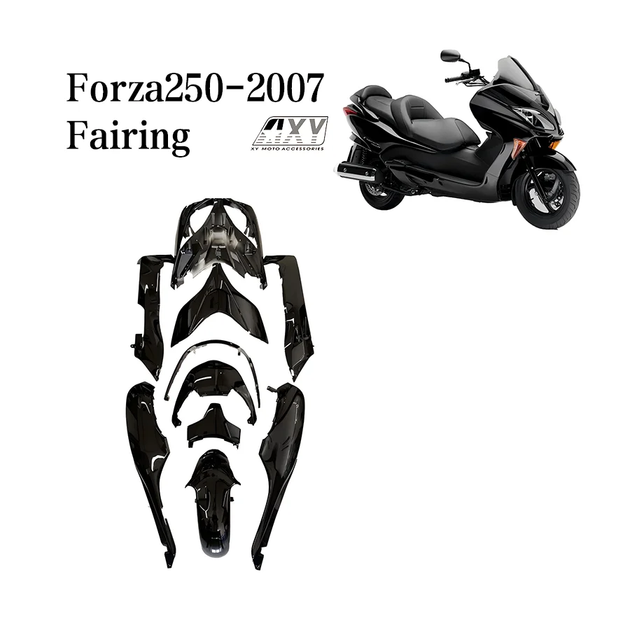 For Honda Forza 250 2007 Kit Plastic Motorcycle Fairing New Body System  Accessory and Other Motorcycle Accessories