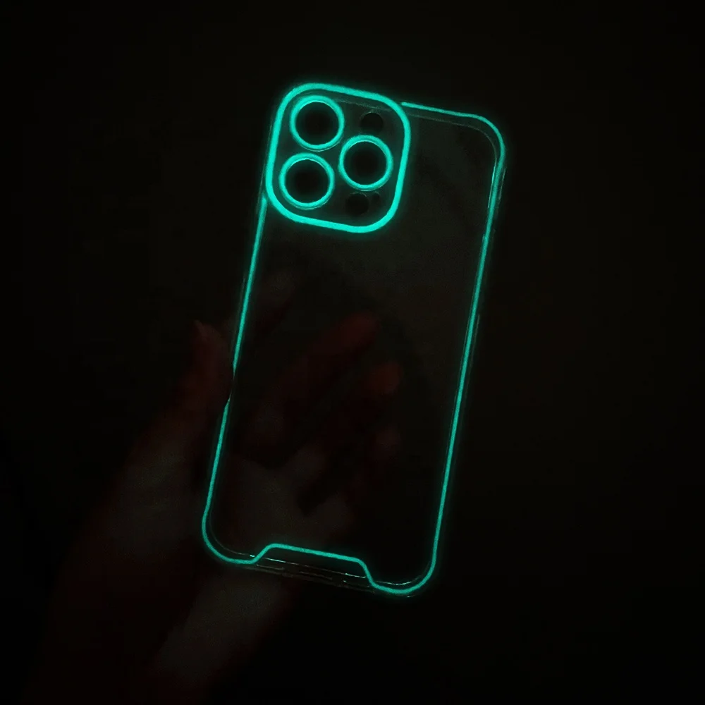 12 Pro Iphone Led Light Back Cover YJHWLF LED Light IPhone 12 Pro