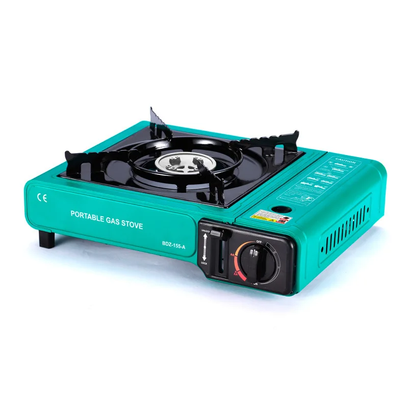 Портативная Бутановая газовая плита, легкий газовый плит для одного или двойного использования, уличная керосиновая плита, портативная газовая плита для кемпинга с коробкой или чехлом