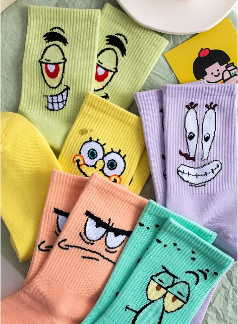 2023 Funny And Cute Cartoon Eyes Design Socks Wholesale - Buy Cartoon ...