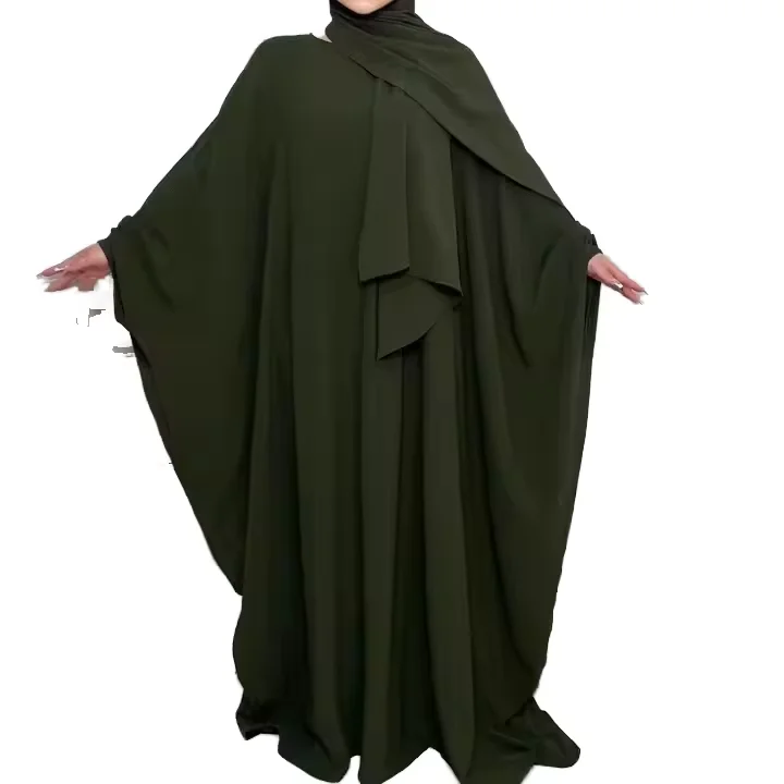 Hijabi Dress Islamic Clothing Abaya for Women Muslim Hoodie Prayer Abaya for Lady Modern Fashion Islamic Prayer Abaya