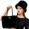 Nero - borsa + cappello
