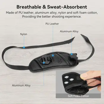 SmallRig Black Mamba Series Wrist Strap 3848 detail image