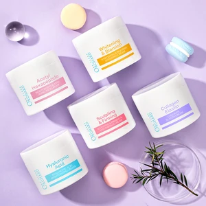 Private Label Anti-Aging Face Cream Vitamin E Organic Ingredients Collagen Whitening Moisturizing Cream Face Lightening Features