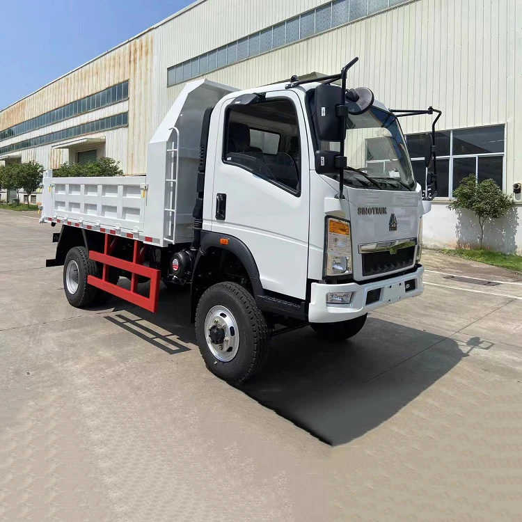 3 Ton 5 Ton Loading HOWO Mini Dump Truck 4x2 Tipper Dumper Trucks for Sale