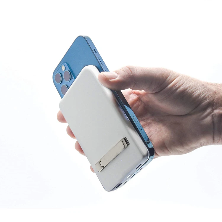 For magnetic Charge Mini Qi Charger 5000mah Powerbank Multi 15W OEM Magnetic Wireless Power Bank for Phone 12