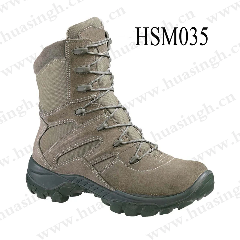 Lxganti Shock 8 Inch Strong Grip Men Combat Boots Good Quality Pu