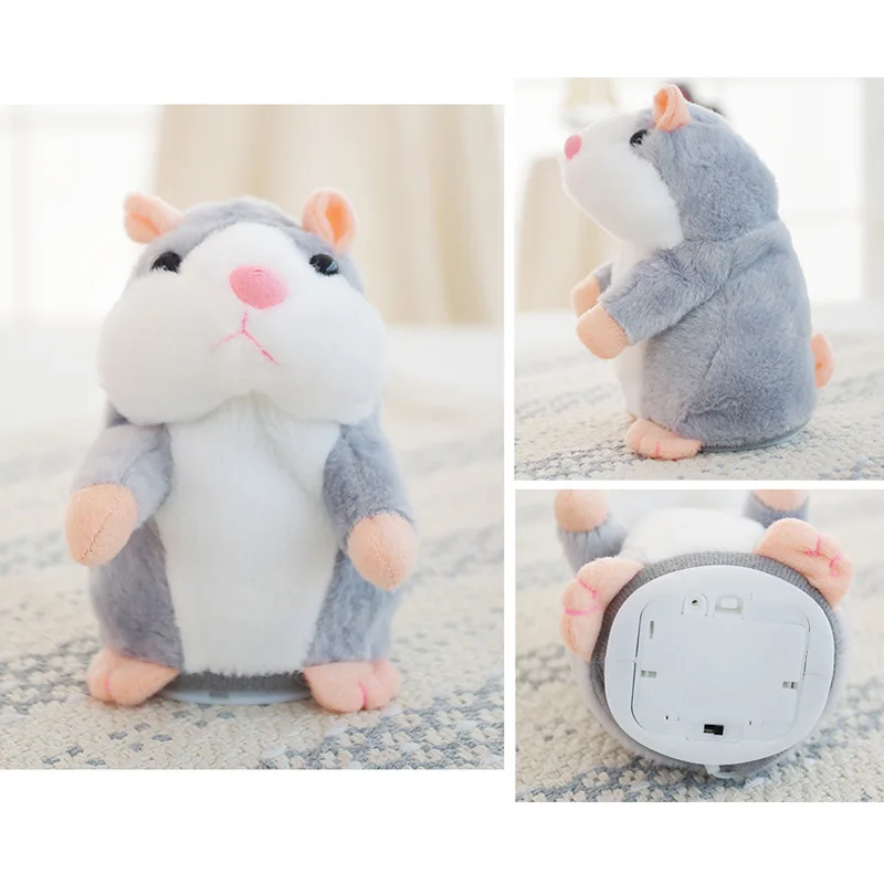 Hot Sale Voice Recording Toys Cute Repeat Talking Hamsters