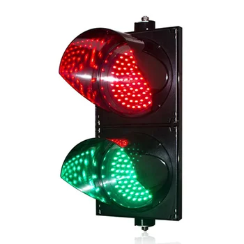 Red Green Led Traffic Light Of 200mm For Road System - Buy Red Green ...