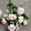 8 cabezas de polvo de champán rosa inglés