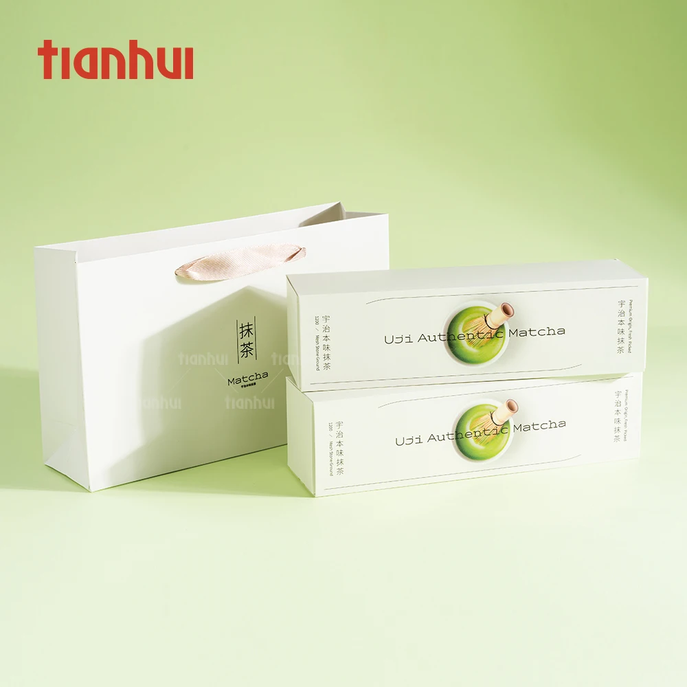 Kanistrat e Tianhui për Matcha, Kanistra të Vogla Rrethore dhe të Mbyllura me Lidhëse të Dyfishtë për Pulverin e Matchas