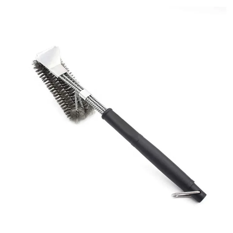 Grill Cleaning Tool With Durable Steel Bristles BBQ Grill Brush