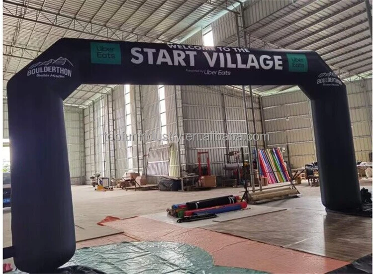 Outdoor Lightweight Fabric Festival Decoration 5k Activity Entrance ...