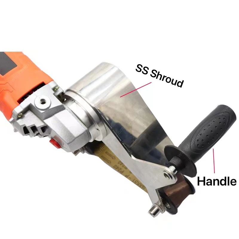 Pipe Tube Electric Polisher Stainless Round Sander 360 Rotation With ...