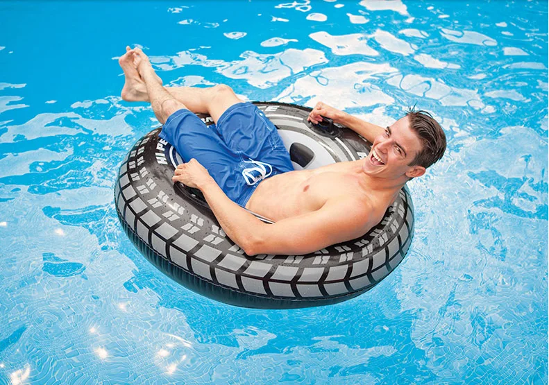 Intex 59252 Swimming Pool Tire Tube water inflatable